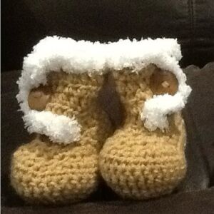 CROCHET HANDMADE BABY UGG BOOTS